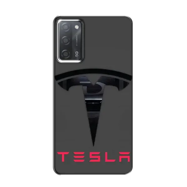 Чехол с рисунком «Logo TESLA» для OPPO A55