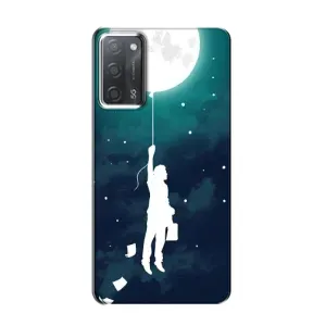 Чехол (ТПУ) с планетами на OPPO A55 (To The moon)