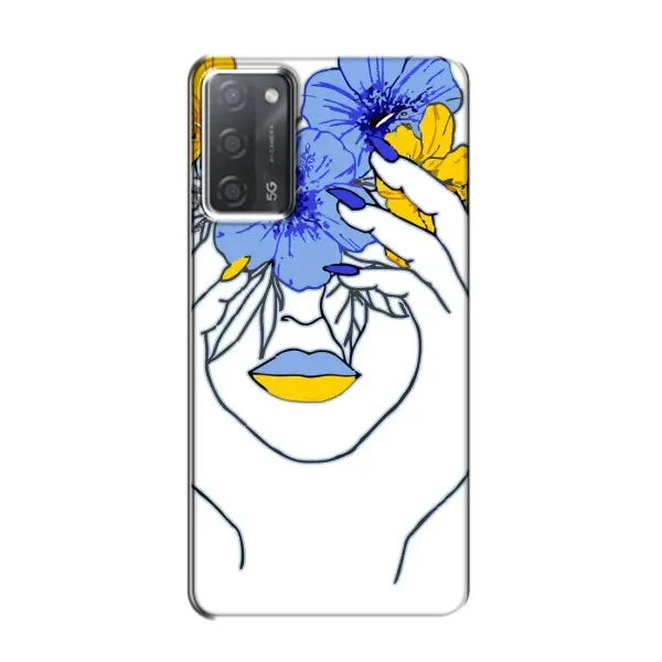 Чехол с рисунком «Украинка на всю голову» для OPPO A55 Чехол с рисунком «Украинка на всю голову» для OPPO A55
