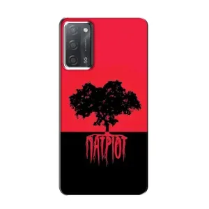 Чехлы УПА (Красно-Чёрный) на OPPO A55 (УПА Патриот)