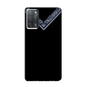 Силиконовый Чехол на OPPO A55 (Воротник вышиванки)
