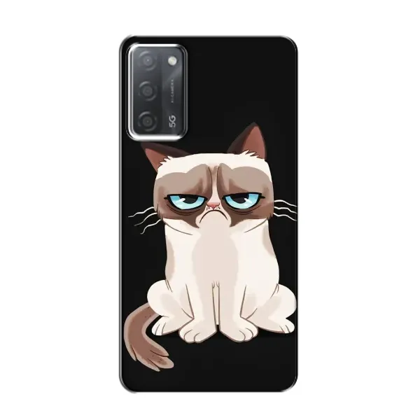 Чехол с рисунком «Взгляд кота» для OPPO A55 Чехол с рисунком «Взгляд кота» для OPPO A55