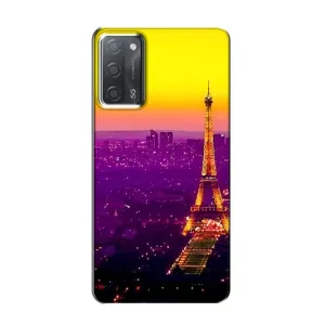 Чехол с Эйфелевой башней на OPPO A55 (Яркая башня)