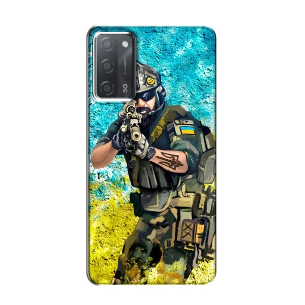 Чехол с рисунком «ЗСУ Воин» для OPPO A55 Чехол с рисунком «ЗСУ Воин» для OPPO A55