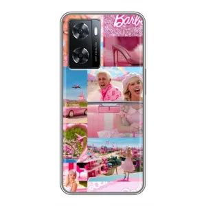 Силіконовый Чохол Барбі фільм на Oppo a57s (Барбі стиль)