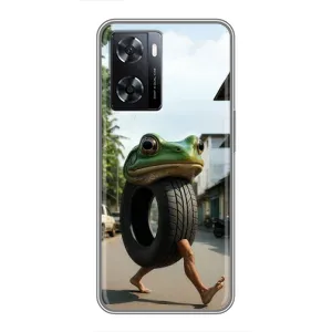 Чехол с мемами тралалело тралала для Oppo a57s (Бонека амбалабу)