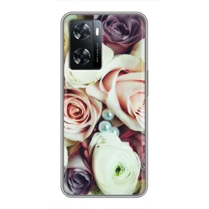 Чохли з принтом Троянд для Oppo a57s (Букет Троянд)