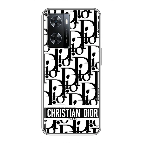 Чехол с рисунком «Christian Dior» для OPPO A57s