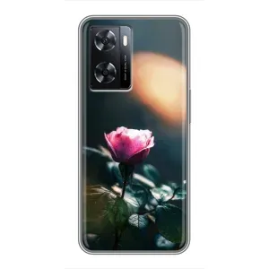 Чохли з принтом Троянд для Oppo a57s (Квітка нічна)