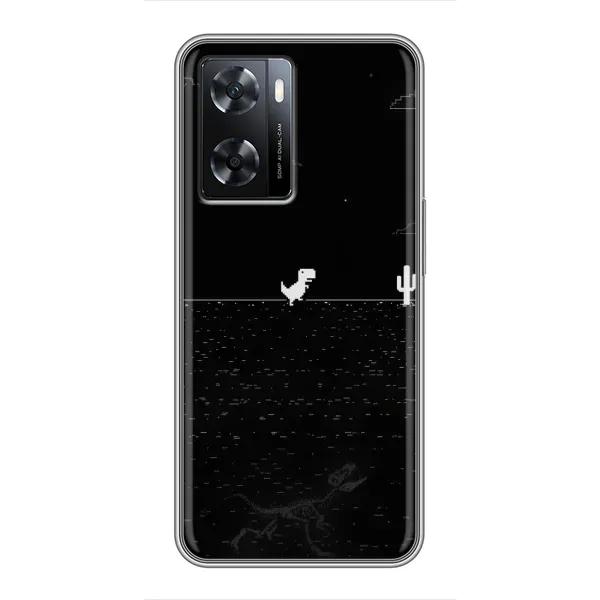 Чехол с рисунком «Динозаврик» для OPPO A57s Чехол с рисунком «Динозаврик» для OPPO A57s