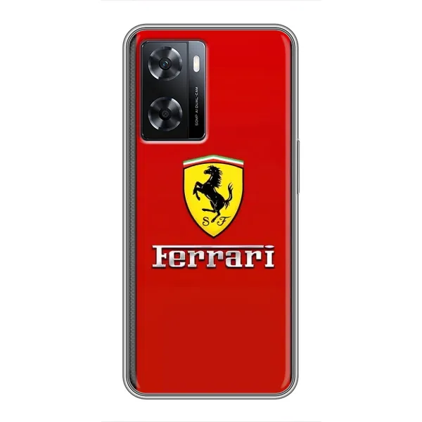 Чехол с рисунком «Ferrari Logo» для OPPO A57s