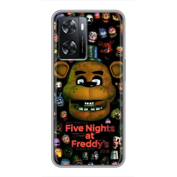 Чехол с рисунком «Freddy» для OPPO A57s