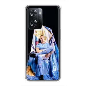 Чехлы с принтом для Oppo a57s Футболист (футболист Холанн)