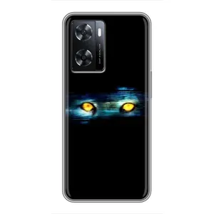Чехлы с изображением разных животных для Oppo a57s (Глаза)