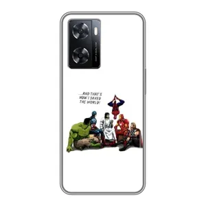 Чехлы для Oppo a57s (Для Христиан) (Иисус супергерой)