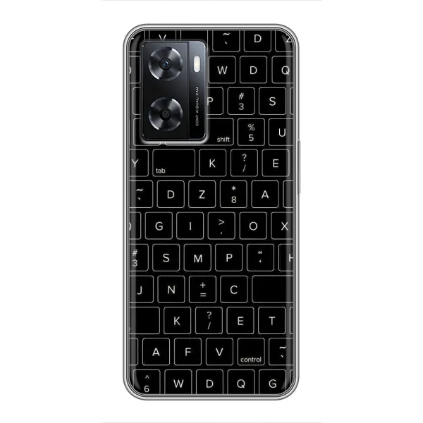 Чехол с рисунком «Клавиатура» для OPPO A57s Чехол с рисунком «Клавиатура» для OPPO A57s