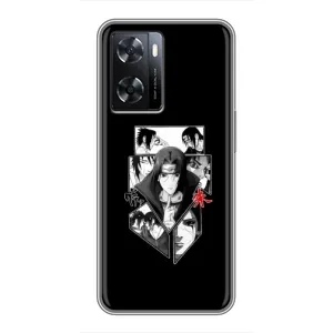 Чехлы с картинкой Итачи Учиха на Oppo a57s (Коллаж Итачи)