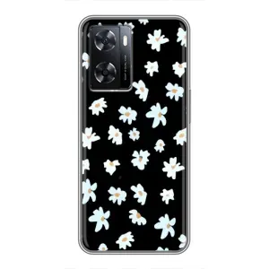 Чохол з ромашками на Oppo a57s (Маленькі ромашки)