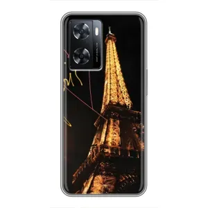 Чехол с Эйфелевой башней на Oppo a57s (Paris)