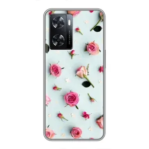 Чохли з принтом Троянд для Oppo a57s (Різні квіти)