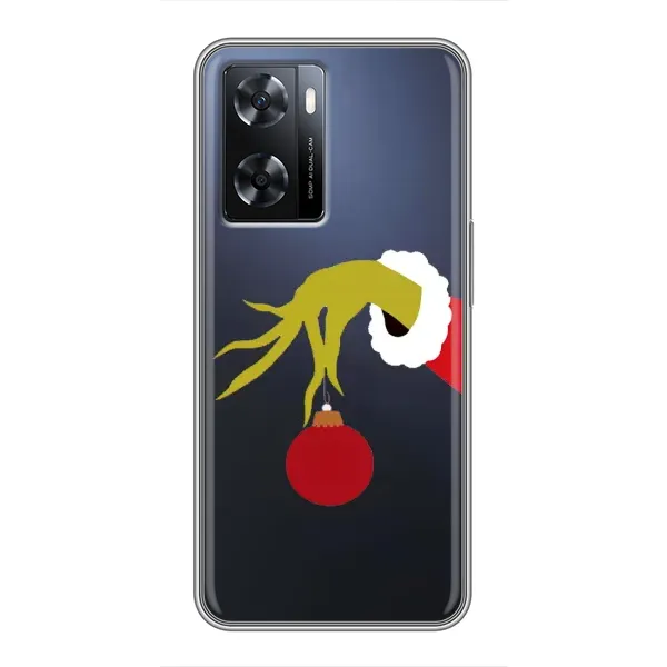 Чехол с рисунком «Рука Гринча» для OPPO A57s Чехол с рисунком «Рука Гринча» для OPPO A57s