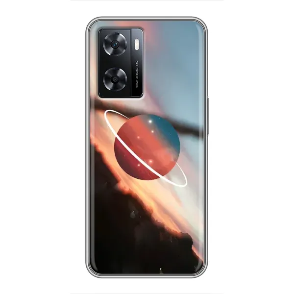 Чехол с рисунком «Сатурн» для OPPO A57s Чехол с рисунком «Сатурн» для OPPO A57s