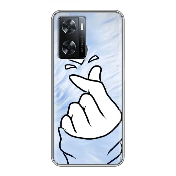 Чехол с рисунком «Сердечка знак» для OPPO A57s Чехол с рисунком «Сердечка знак» для OPPO A57s