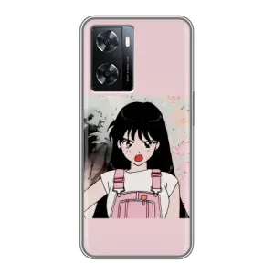 Чехол с персонажами АНИМЕ на Oppo a57s (Сейлор Марс)