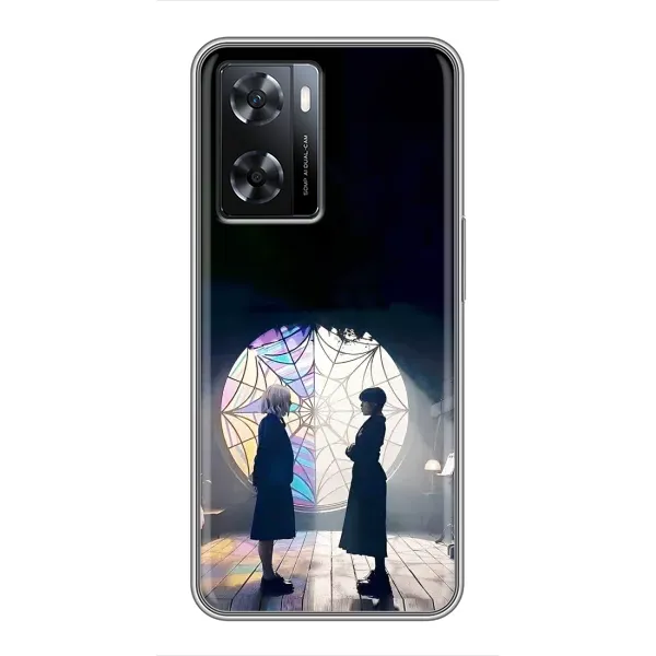Чехол с рисунком «Уэнсдей и Энди» для OPPO A57s Чехол с рисунком «Уэнсдей и Энди» для OPPO A57s