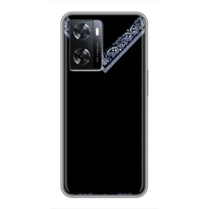 Силиконовый Чехол на Oppo a57s (Воротник вышиванки)