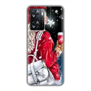 Чохли на Новий Рік Oppo a57s (Зима прийшла)