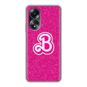 Силиконовый Чехол Барби Фильм на OPPO A58 (4G) (B-barbie)