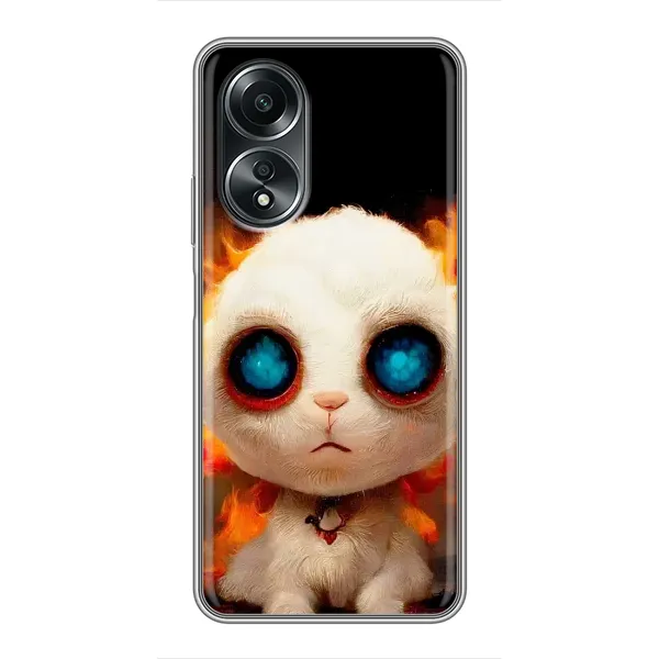 Чехол с рисунком «Бавовнятко» для OPPO A58 (4G) Чехол с рисунком «Бавовнятко» для OPPO A58 (4G)