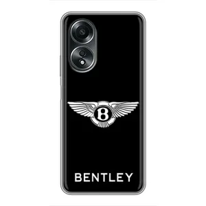 Чехлы с тематикой "Крутые машины" на OPPO A58 (4G) (Logo Bentley)