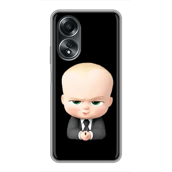 Чехол с рисунком «Бос» для OPPO A58 (4G)