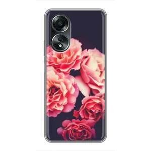 Чехлы с тематикой "ЦВЕТЫ" на OPPO A58 (4G) (Бутоны)