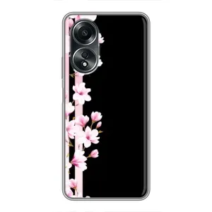 Чехлы с тематикой "ЦВЕТЫ" на OPPO A58 (4G) (Цветочки)