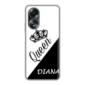 Именные Женские Чехлы для OPPO A58 (4G) (DIANA)