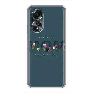 Чехлы на день мамы для Оппо А58 (4G) (Ко дню мамы)