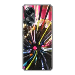Чехлы с принтом Спортивная тематика для OPPO A58 (4G) (Флорбол)