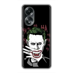 Чехлы с картинкой Джокера на OPPO A58 (4G) (Hahaha)