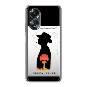 Чехол Оппенгеймер / Oppenheimer на OPPO A58 (4G) (Изобретатель)