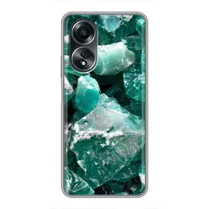 Чохол (Дорого-богато) на OPPO A58 (4G) (Смарагд)