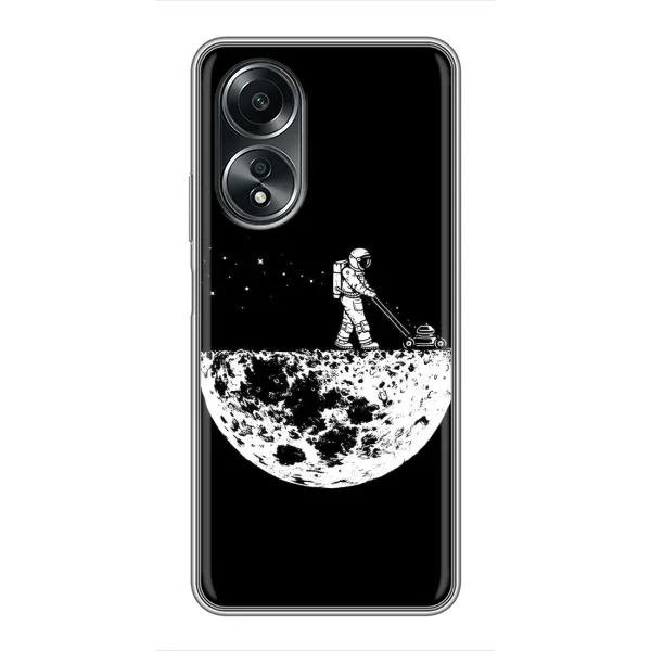 Чехол с рисунком «Космонавт» для OPPO A58 (4G) Чехол с рисунком «Космонавт» для OPPO A58 (4G)