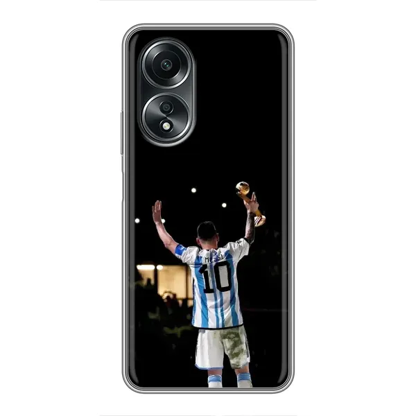 Чехол с рисунком «Лео Чемпион» для OPPO A58 (4G)