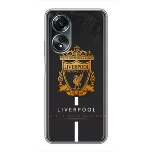 Силиконовые Чехлы принт Футбол на OPPO A58 (4G) (Liverpool)