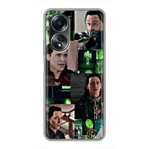 Чехол Супергерои Марвел на Оппо А58 (4G) (Локи)
