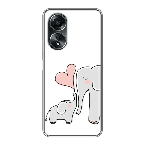 Чехол с рисунком «Мама» для OPPO A58 (4G) Чехол с рисунком «Мама» для OPPO A58 (4G)