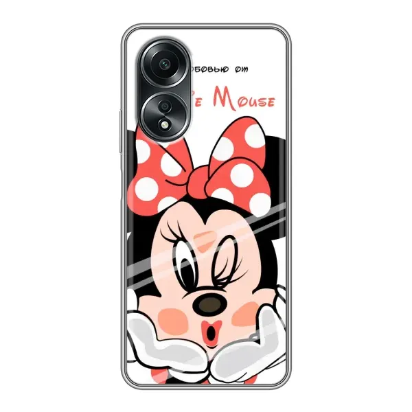 Чехол с рисунком «Minni Mouse» для OPPO A58 (4G) Чехол с рисунком «Minni Mouse» для OPPO A58 (4G)