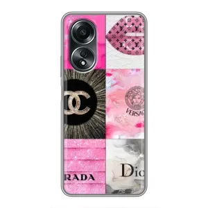 Чохол (Dior, Prada, YSL, Chanel) для OPPO A58 (4G) (Модніца)